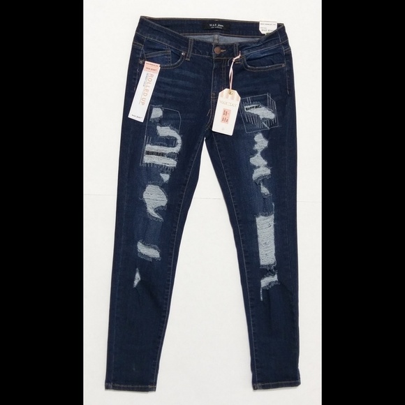 Wax Jean Denim - 🆕🔥Wax Jean | Distressed Cropped Skinny NWT